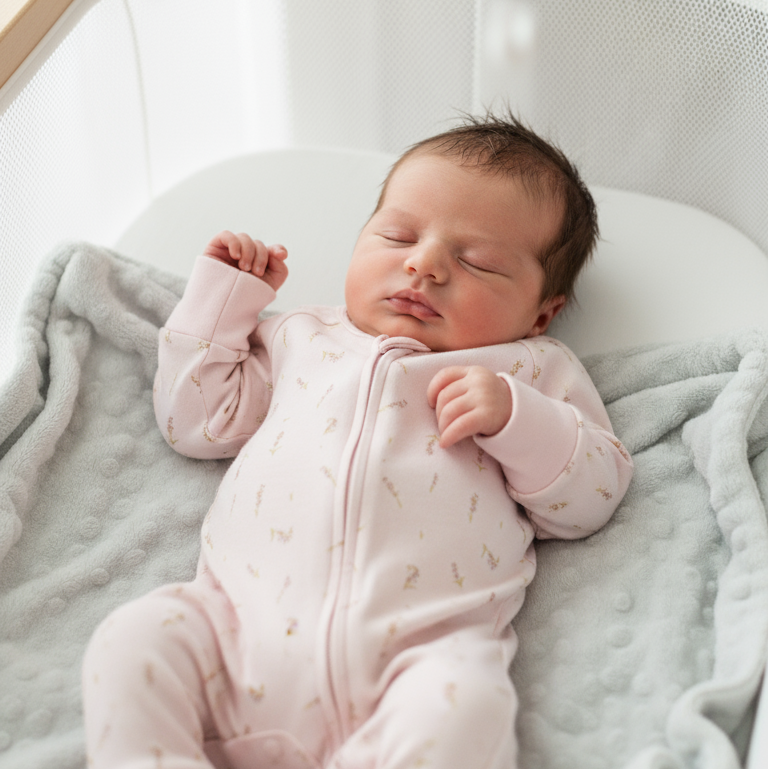 Lavender Organic Cotton Growsuit