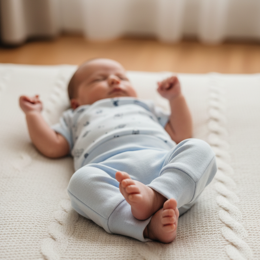 Ice Melt Organic Cotton Pants