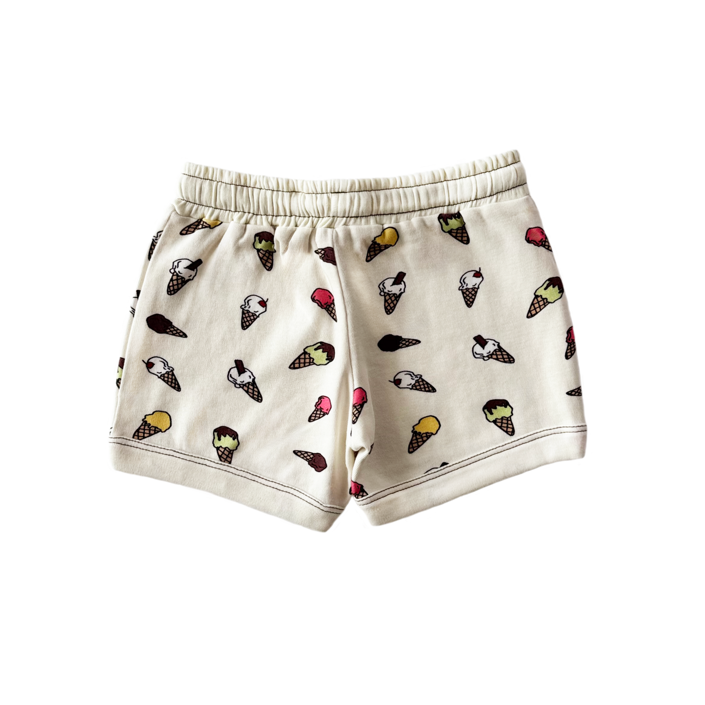 Ice-Cream Organic Cotton Shorts