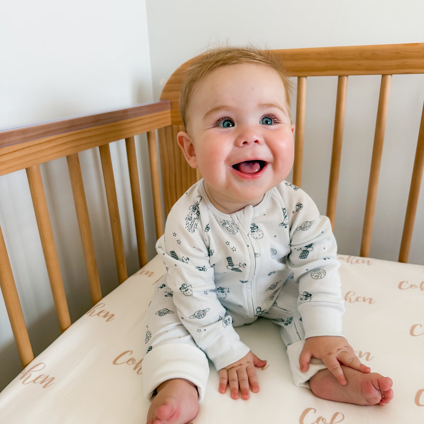 Up in Space Organic Cotton Growsuit