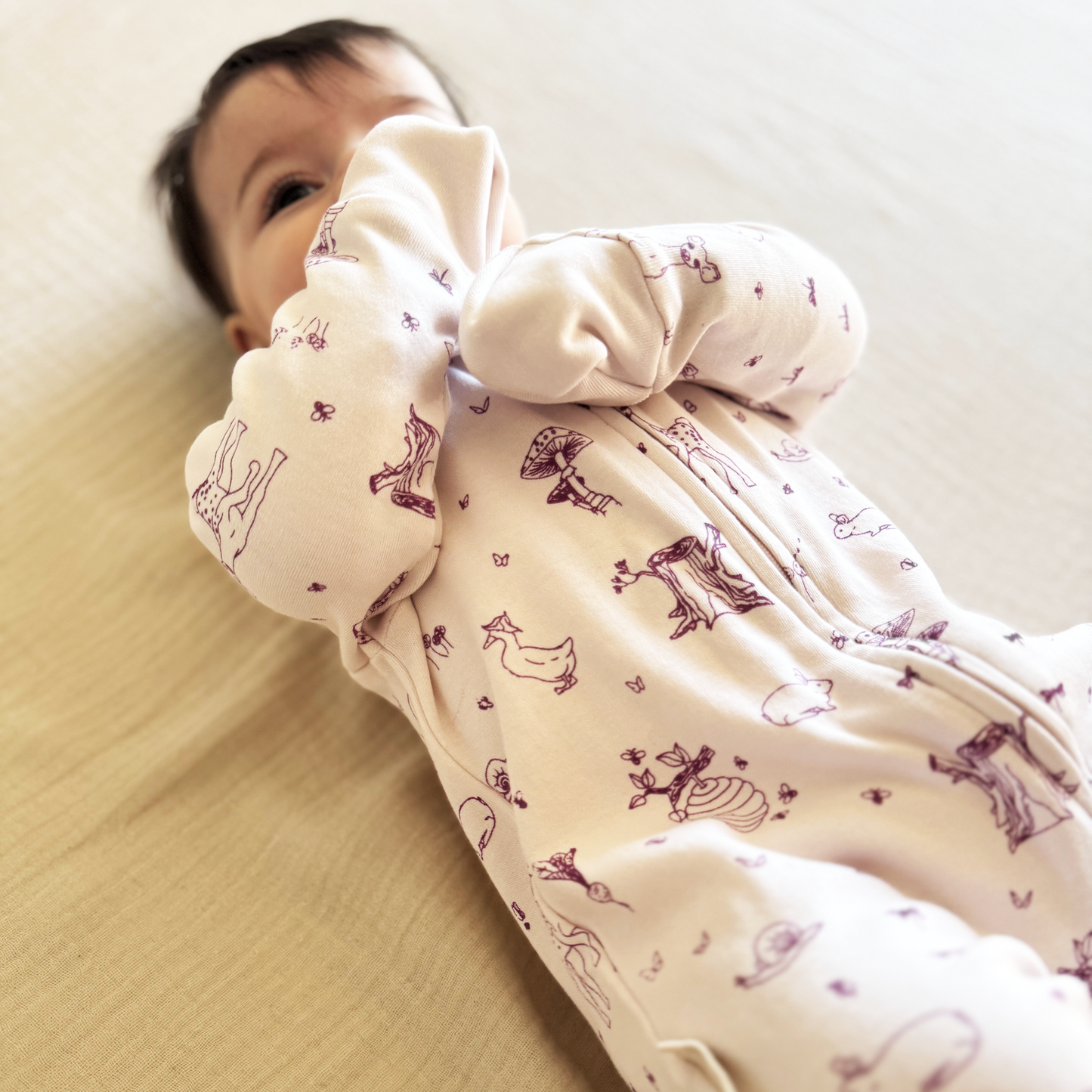 In the Woodlands Organic Cotton Growsuit