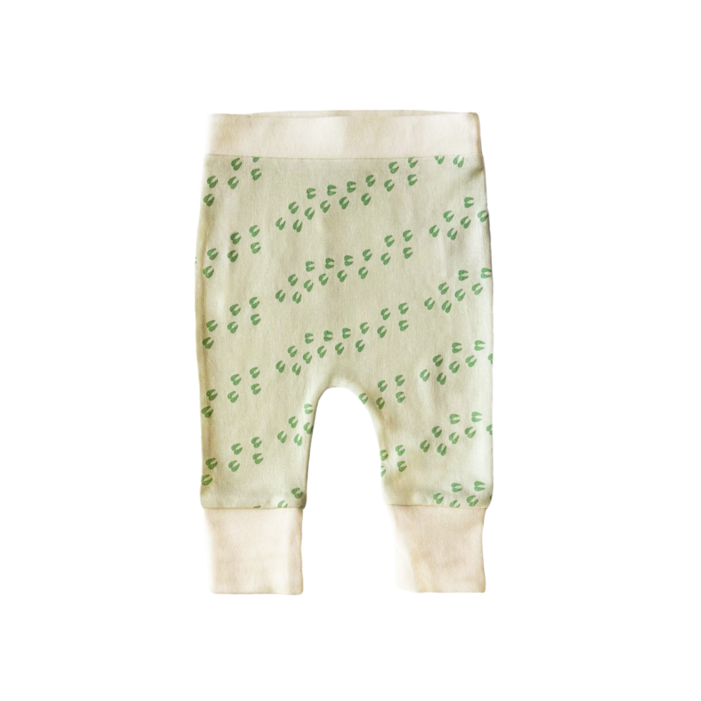 Baby Lamb Footprints Organic Cotton Pants