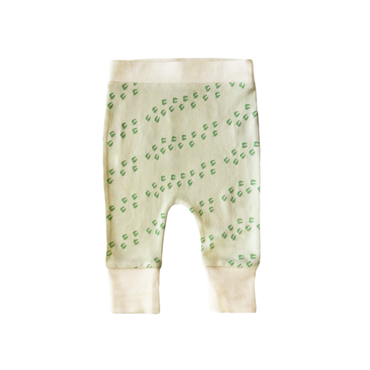 Baby Lamb Footprints Organic Cotton Pants