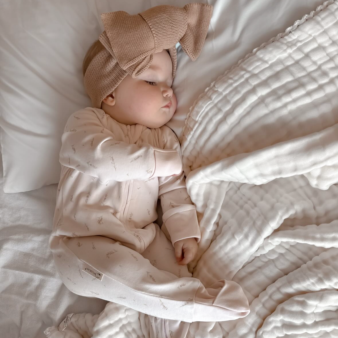 Lavender Organic Cotton Growsuit