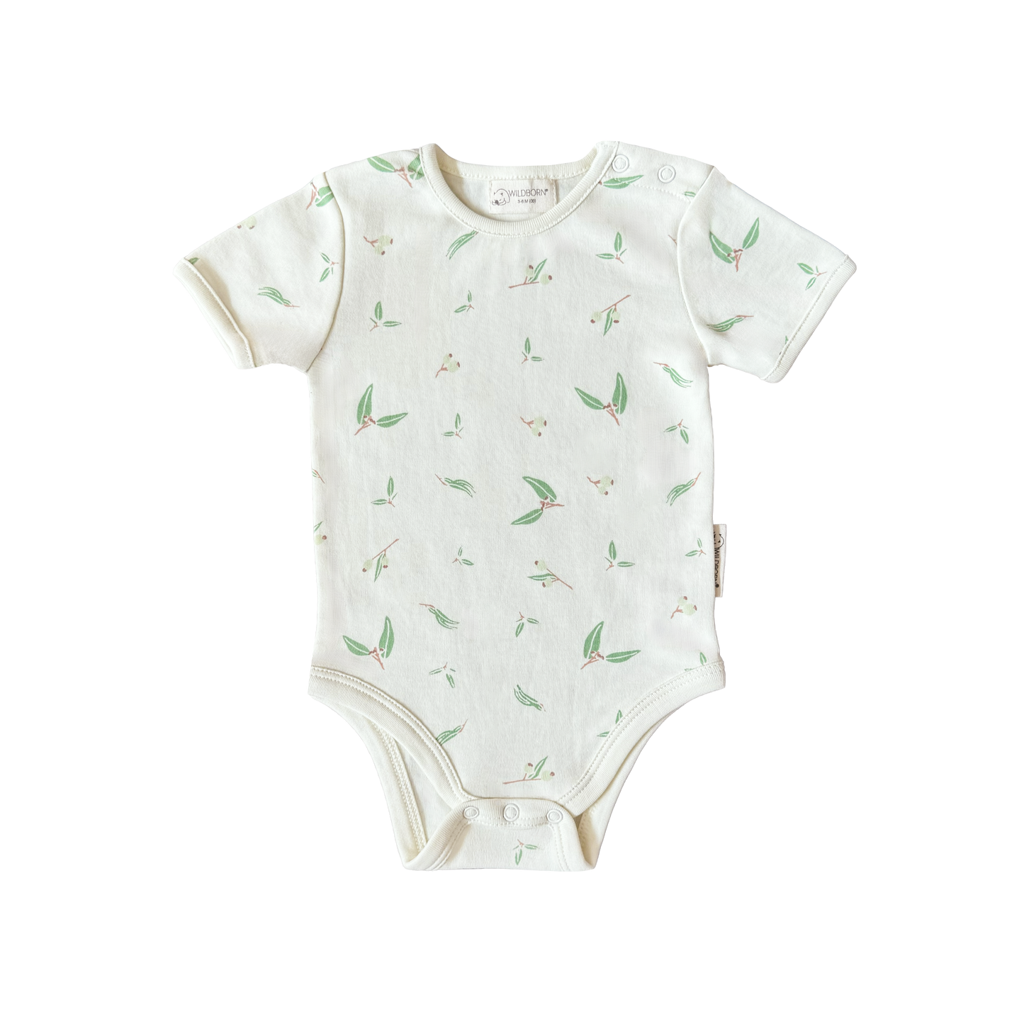 Eucalyptus Organic Cotton Short Sleeve Bodysuit