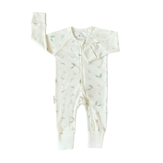 Eucalyptus Organic Cotton Growsuit