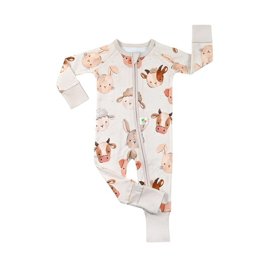 Farm Friends Organic Cotton Growsuit