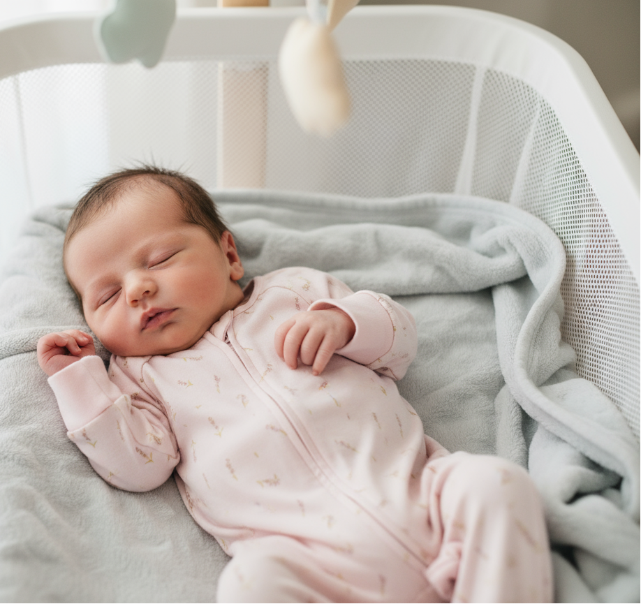 Lavender Organic Cotton Growsuit