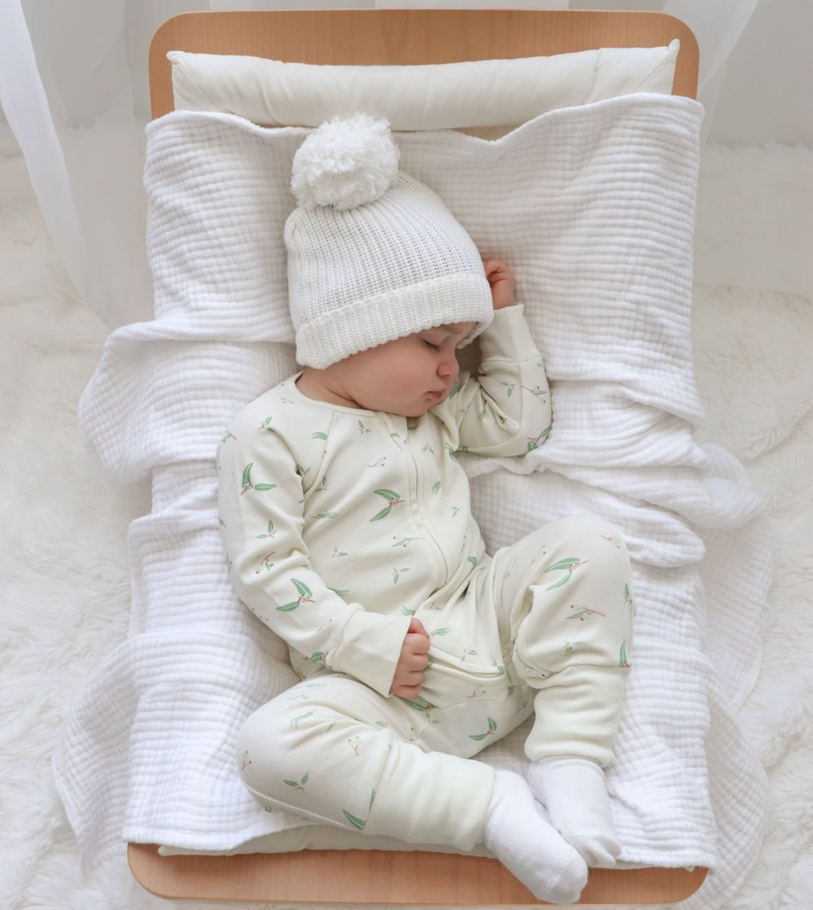 Eucalyptus Organic Cotton Growsuit