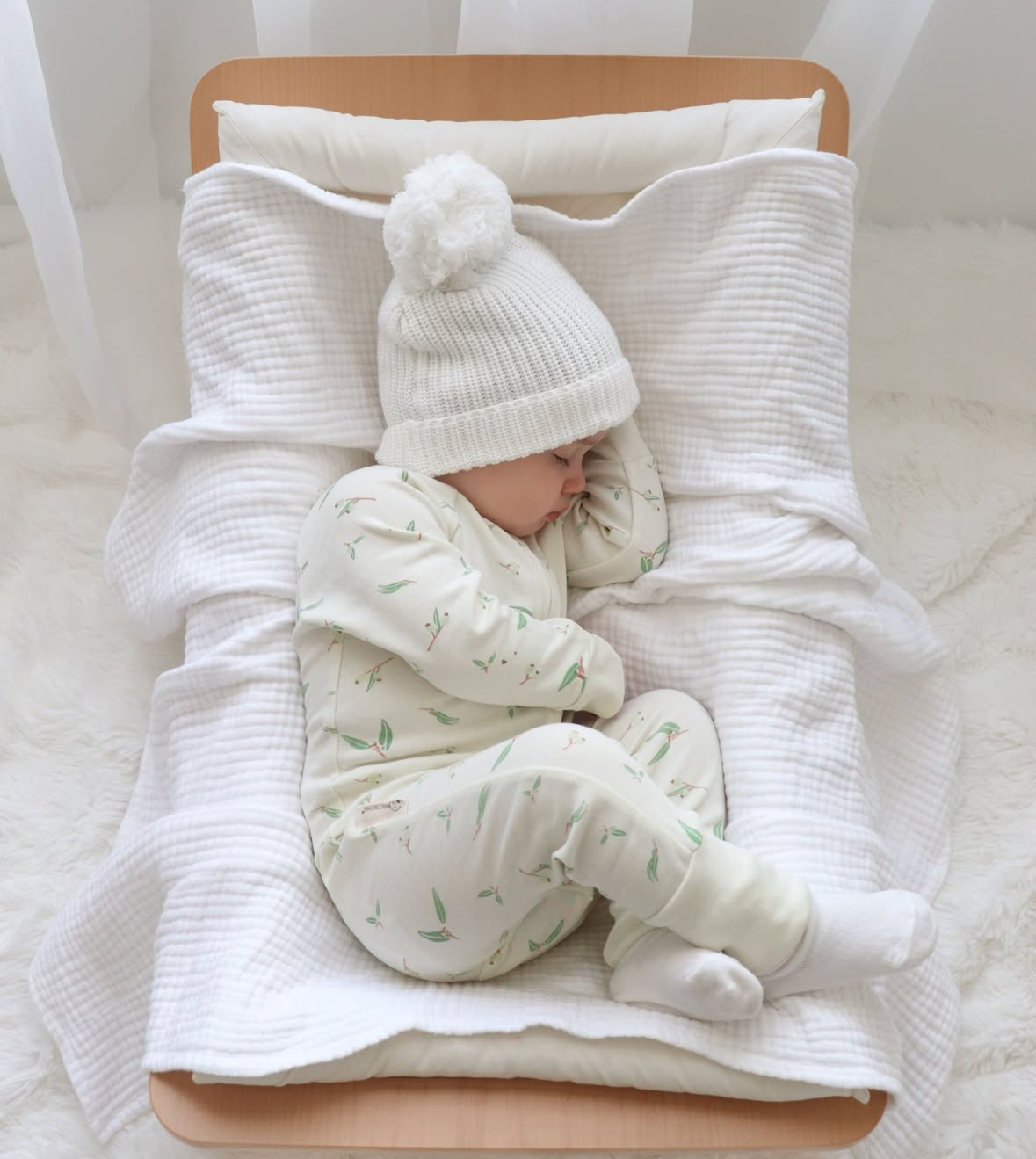 Eucalyptus Organic Cotton Growsuit