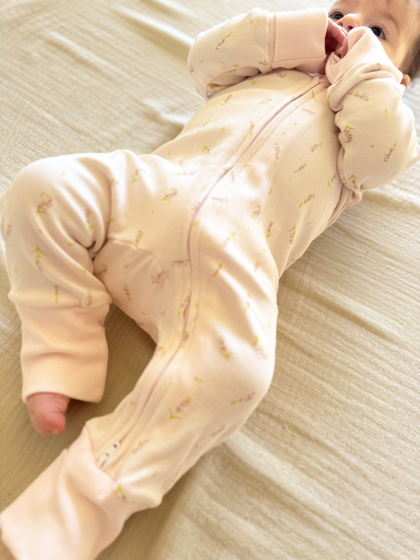 Lavender Organic Cotton Growsuit