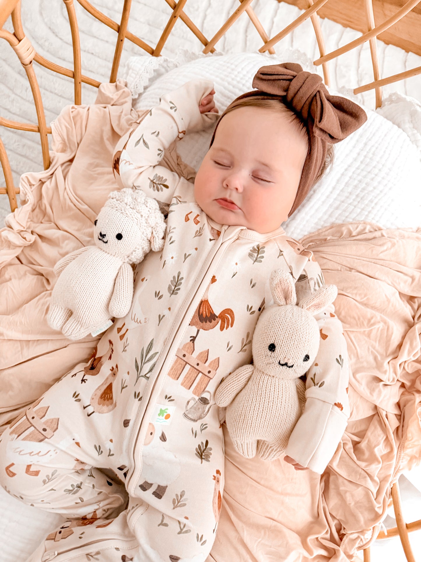 Little Farm Organic Cotton Growsuit