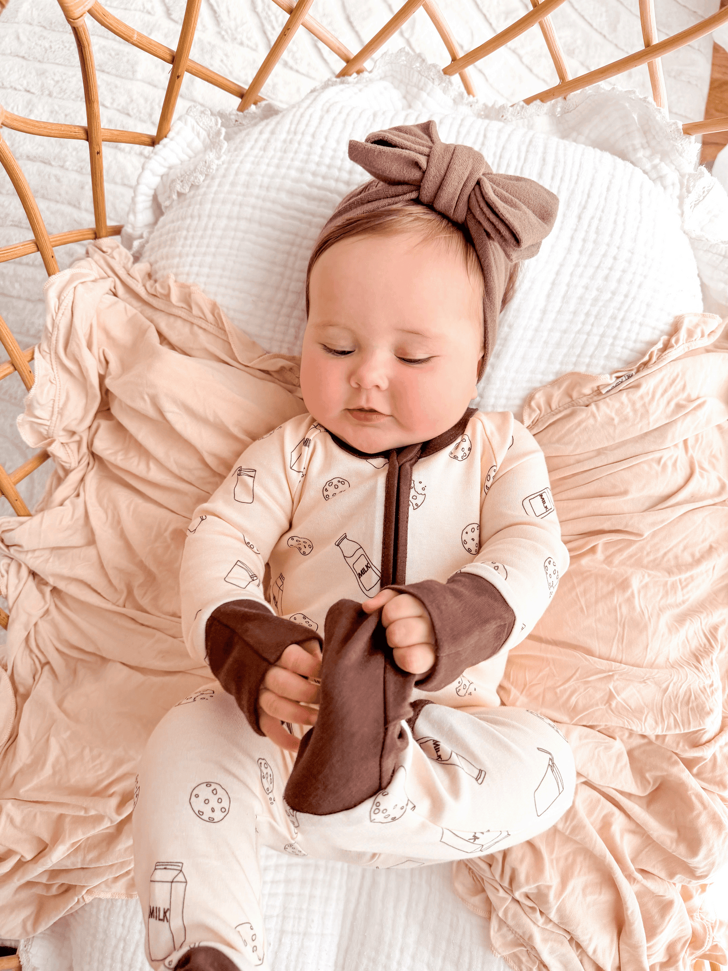 Cookies & Milk Organic Cotton Growsuit