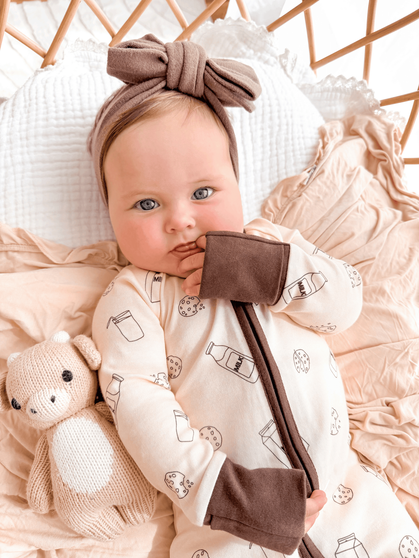 Cookies & Milk Organic Cotton Growsuit
