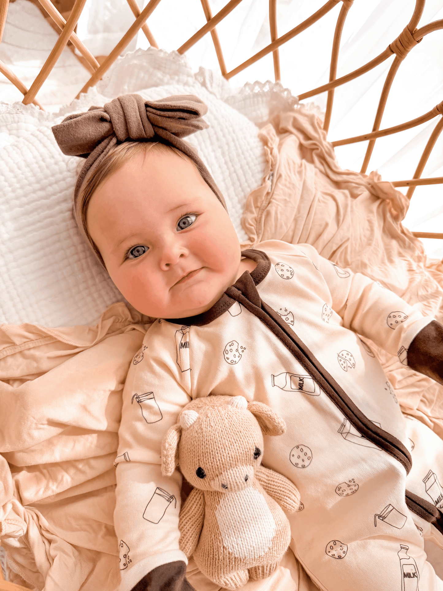 Cookies & Milk Organic Cotton Growsuit