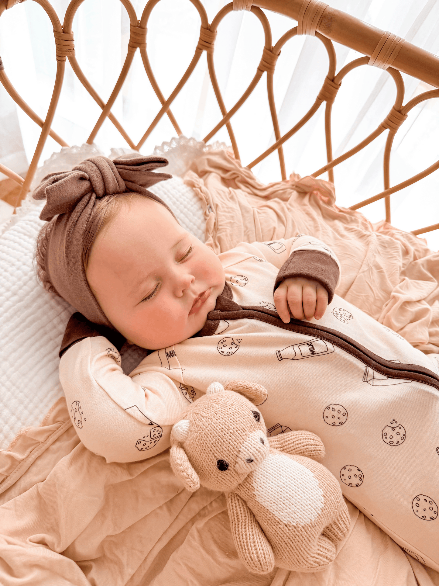 Cookies & Milk Organic Cotton Growsuit