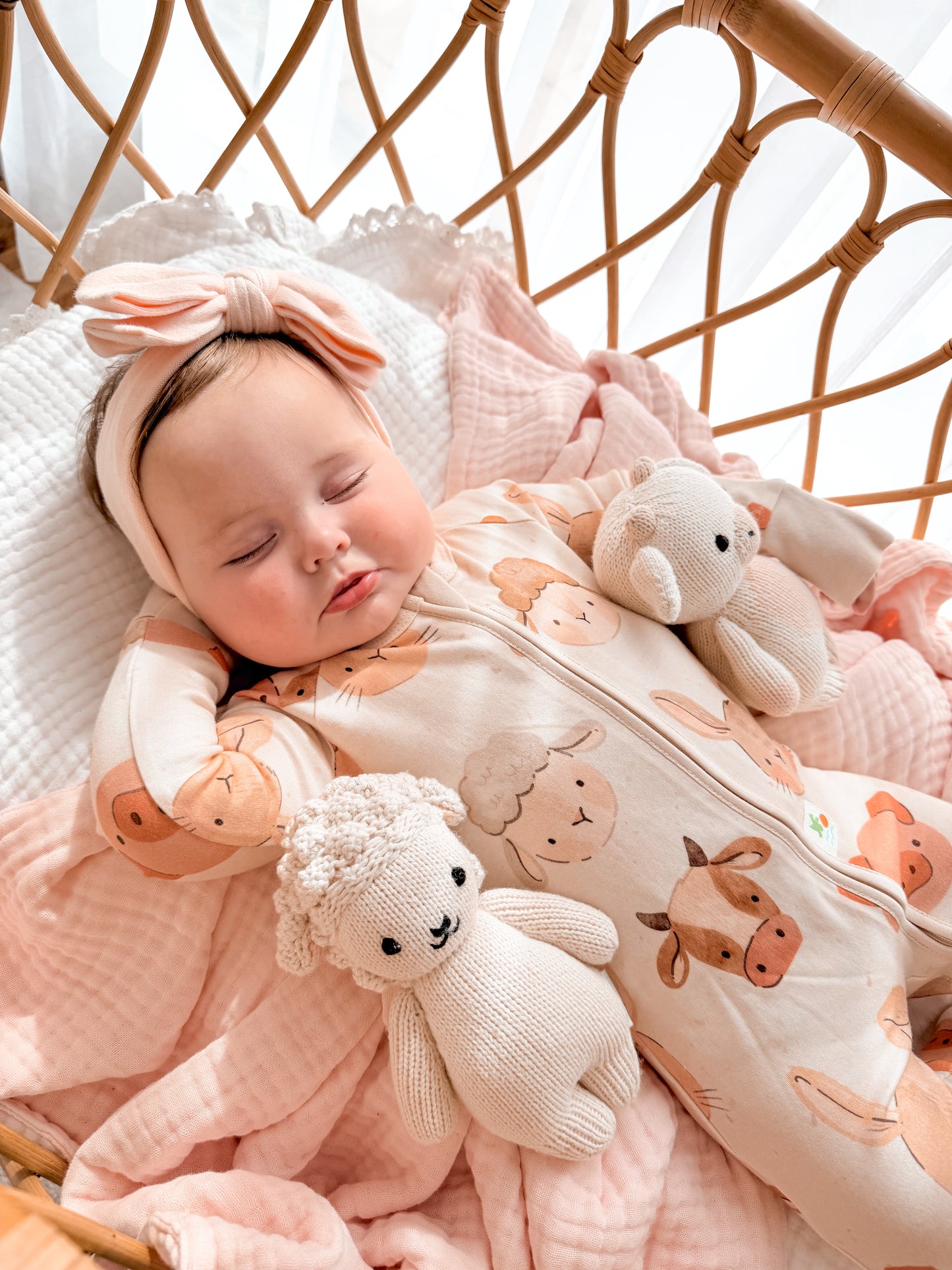 Farm Friends Organic Cotton Growsuit
