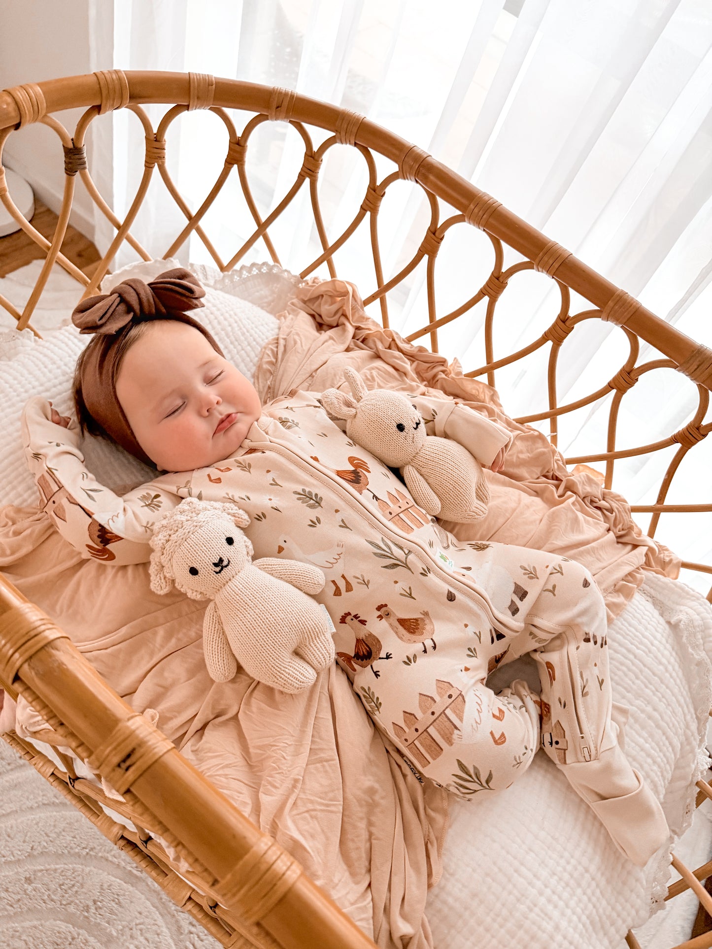 Little Farm Organic Cotton Growsuit