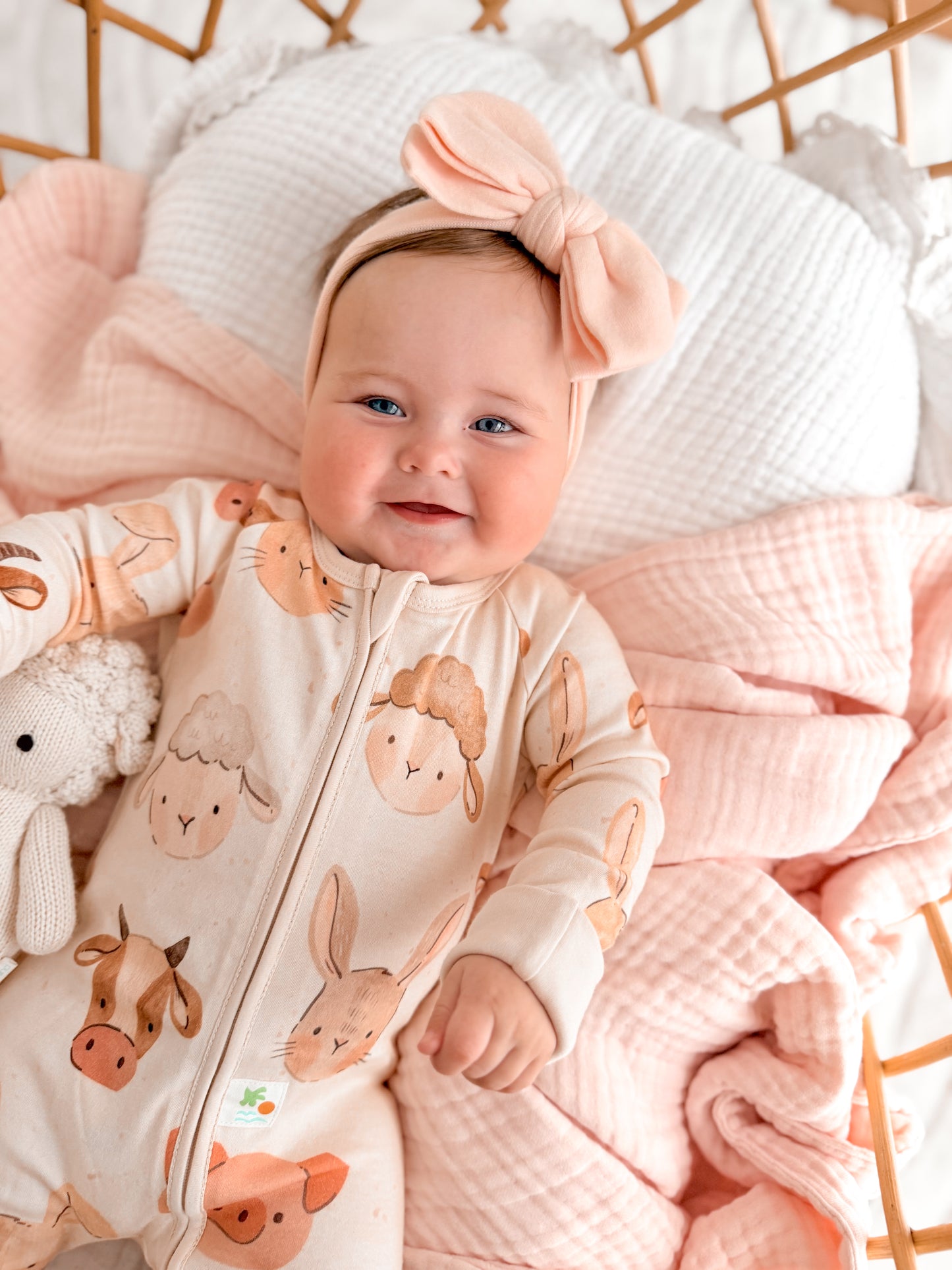 Farm Friends Organic Cotton Growsuit