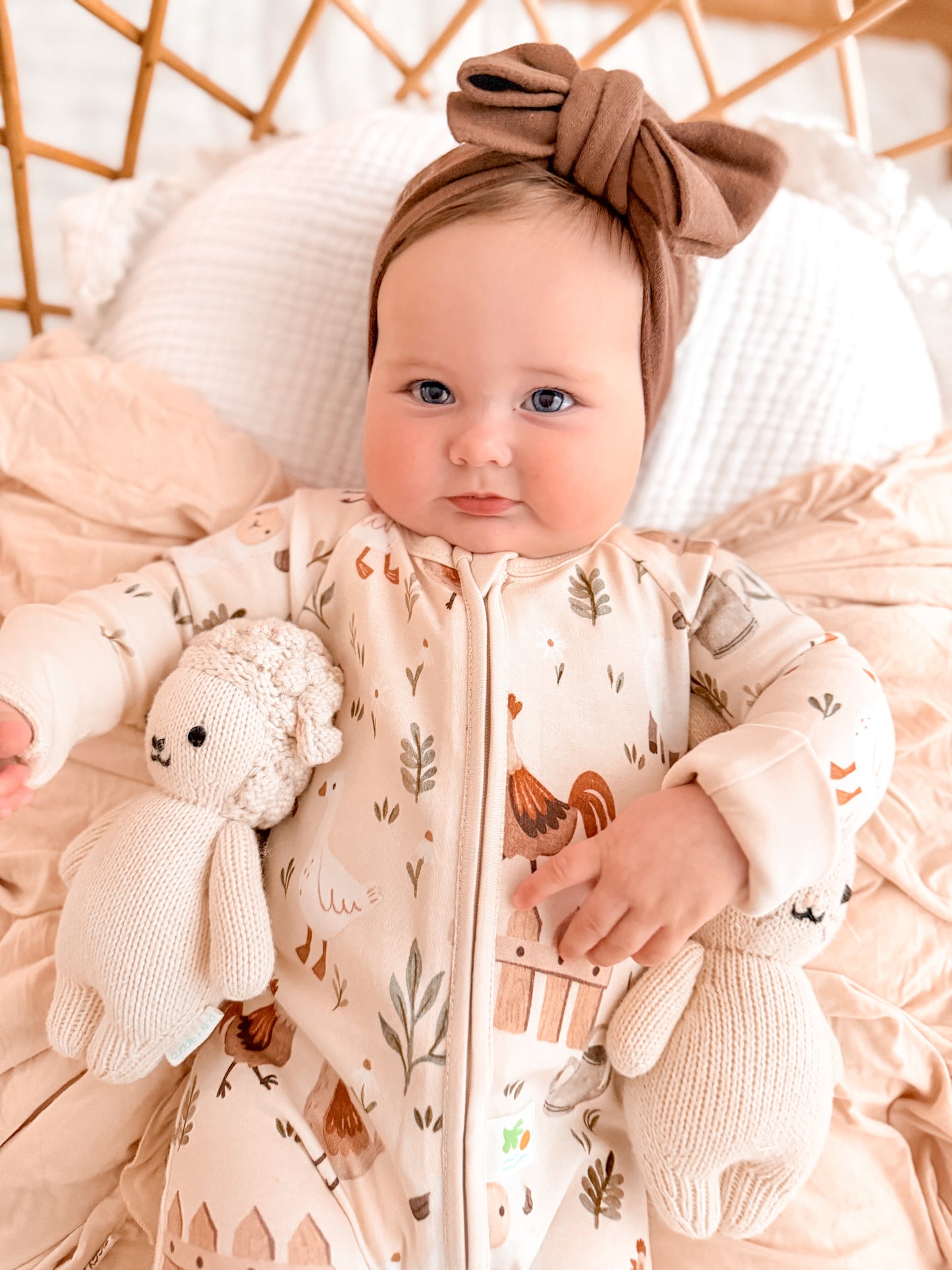 Little Farm Organic Cotton Growsuit