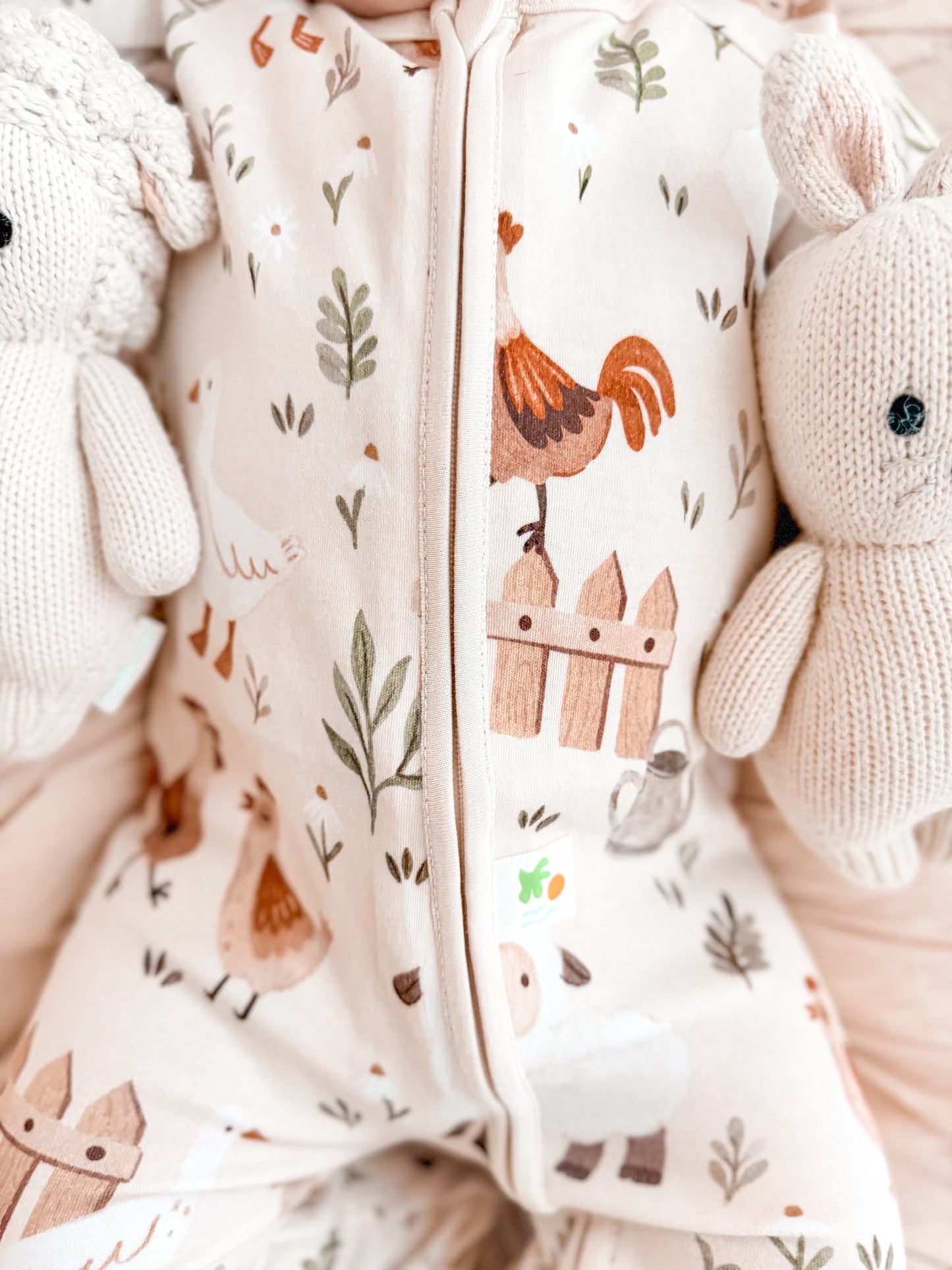 Little Farm Organic Cotton Growsuit
