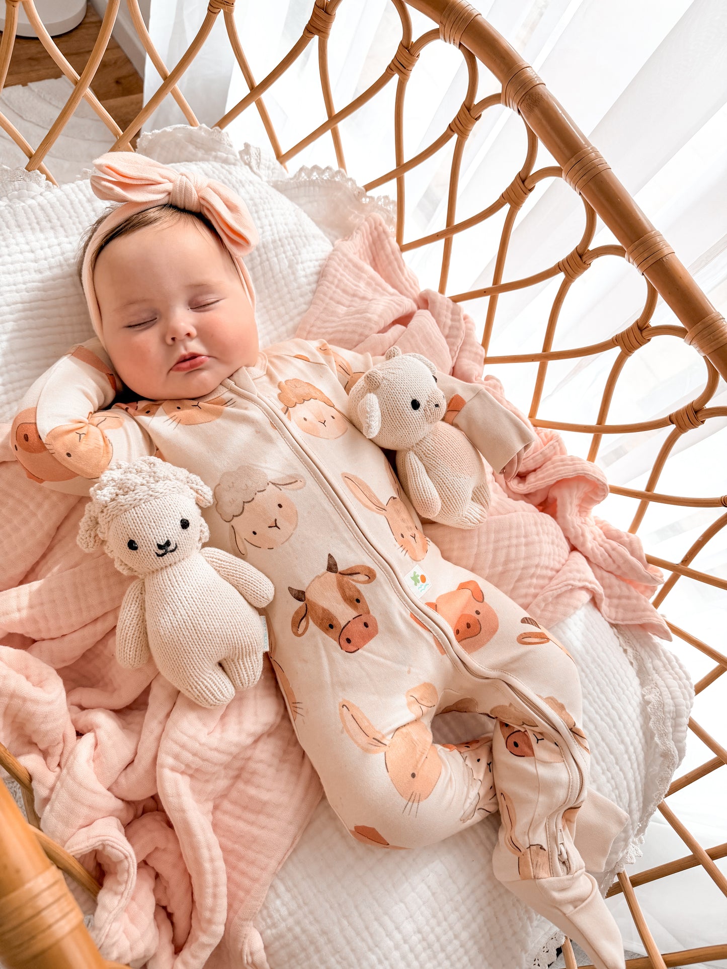 Farm Friends Organic Cotton Growsuit