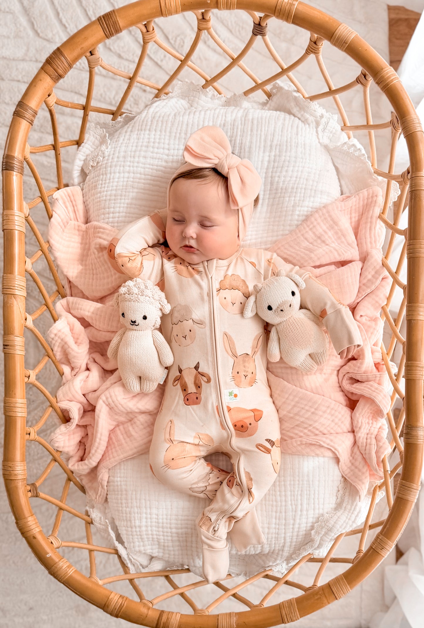 Farm Friends Organic Cotton Growsuit