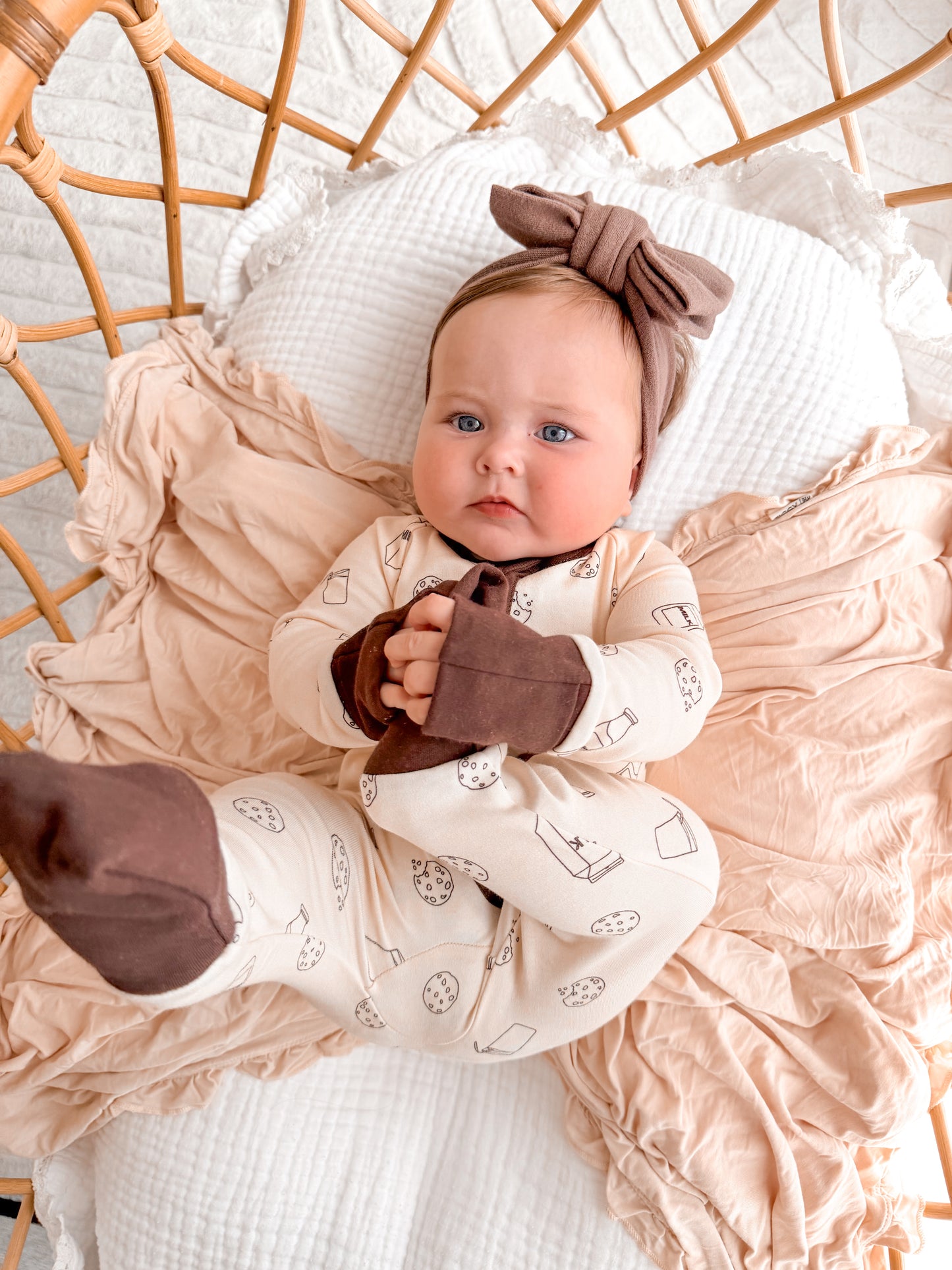Cookies & Milk Organic Cotton Growsuit
