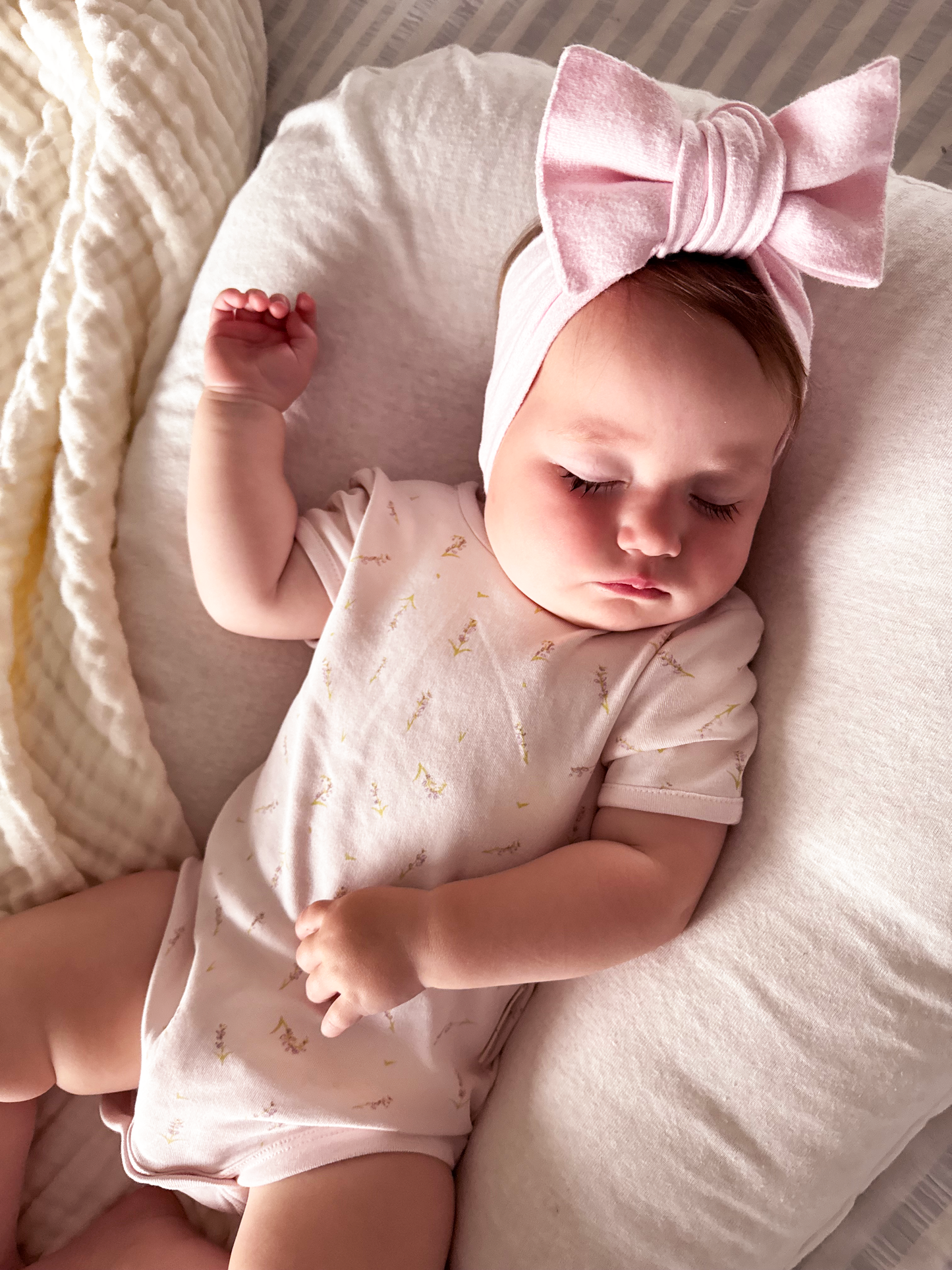 Lavender Organic Cotton Short Sleeve Bodysuit