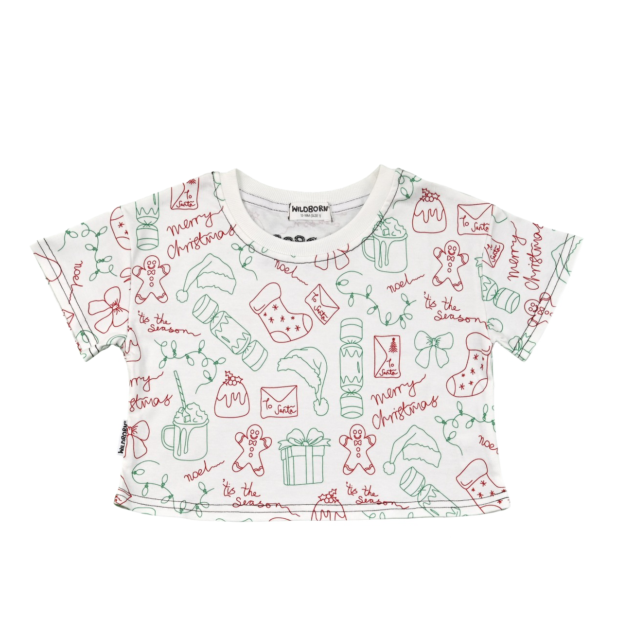 Wildborn Christmas Organic Cotton Set