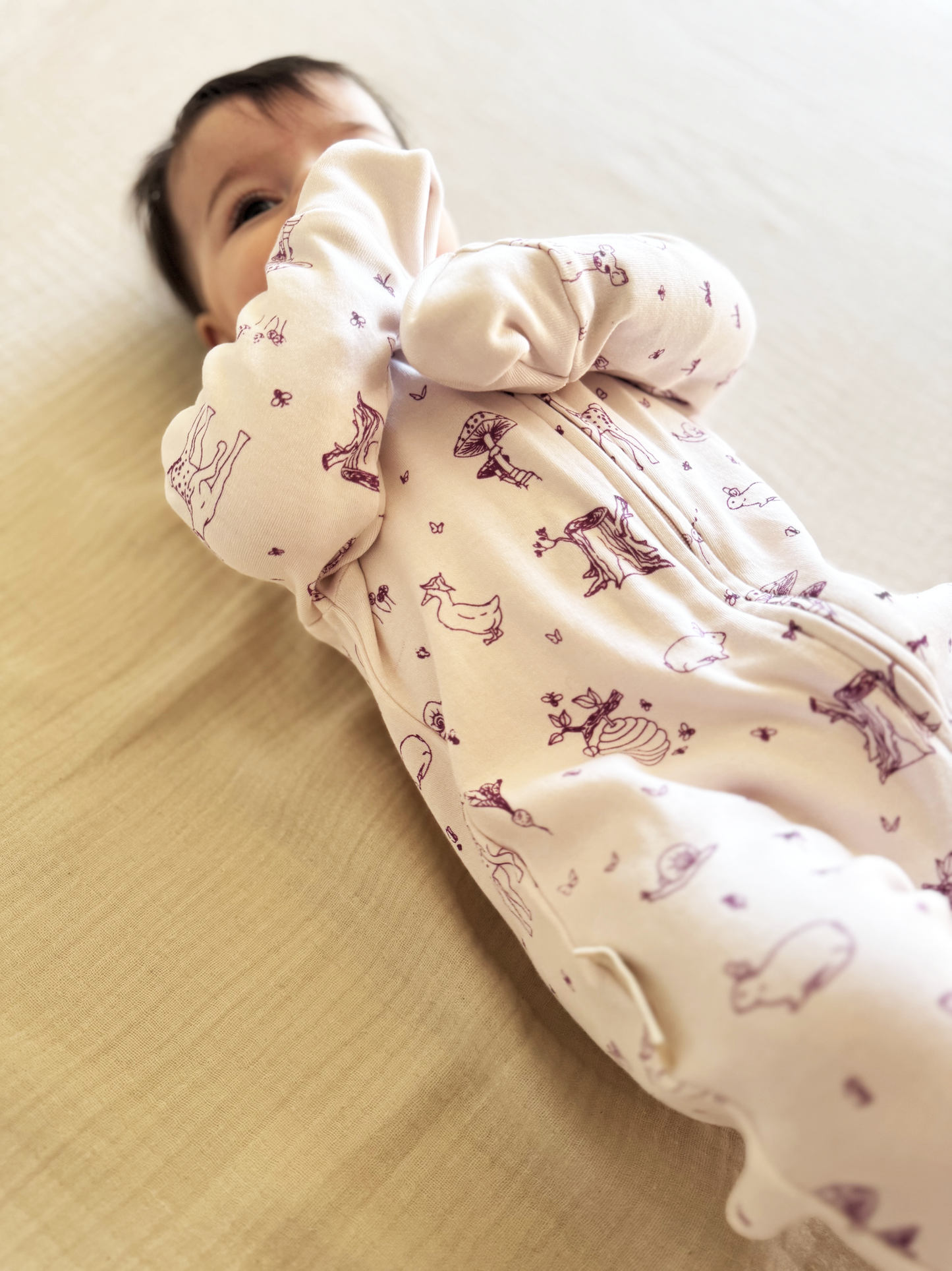 In the Woodlands Organic Cotton Growsuit