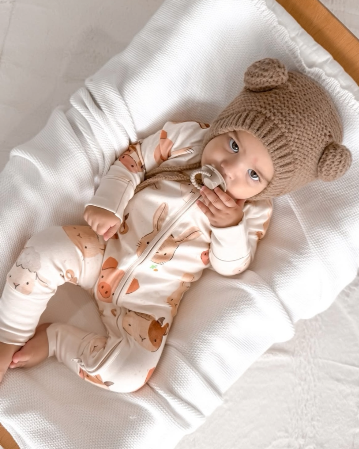 Farm Friends Organic Cotton Growsuit
