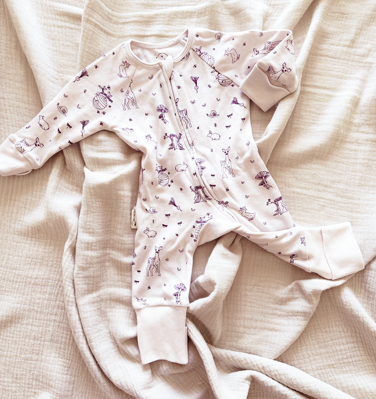 In the Woodlands Organic Cotton Growsuit