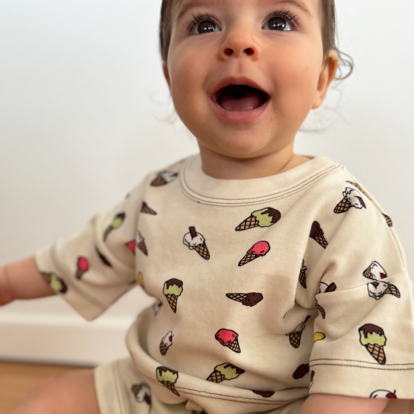 Ice-Cream Organic Cotton T-Shirt